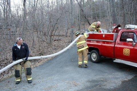 Bundy Hill Brush Fire Mar 26, 2012